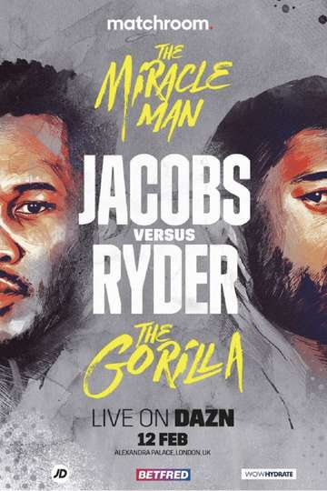 Daniel Jacobs vs John Ryder Poster