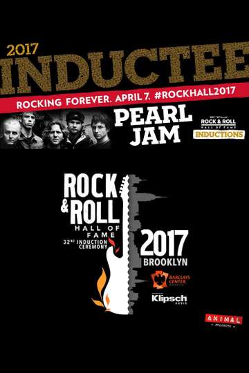 Pearl Jam: Rock And Roll Hall Of Fame Induction Ceremony Poster