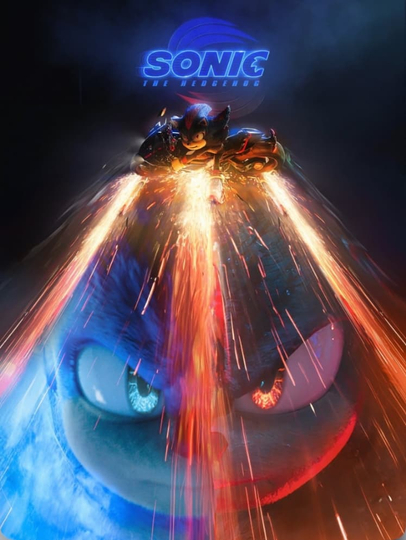 Sonic the Hedgehog 3 poster