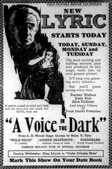 A Voice in the Dark Poster