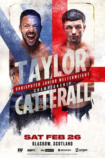 Josh Taylor vs Jack Catterall Poster