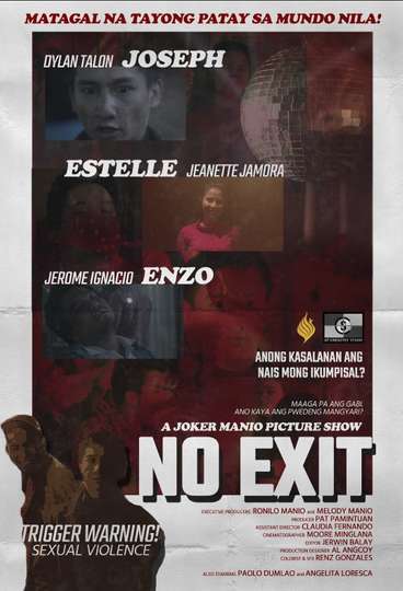 NO EXIT Poster