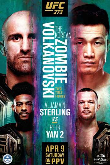 UFC 273: Volkanovski vs. The Korean Zombie Poster