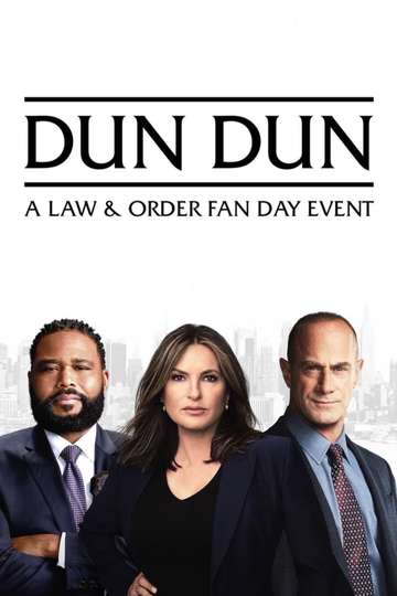 Dun Dun: A Law & Order Fan Day Event Poster