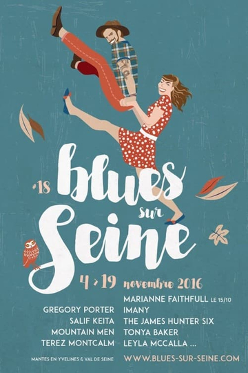 Vaudou Game Live at Blues Sur Seine 2016 Poster