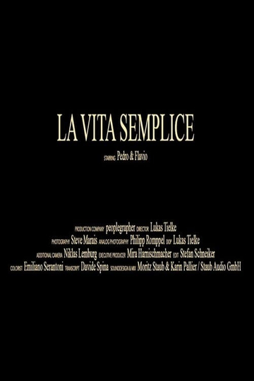 La vita semplice Poster