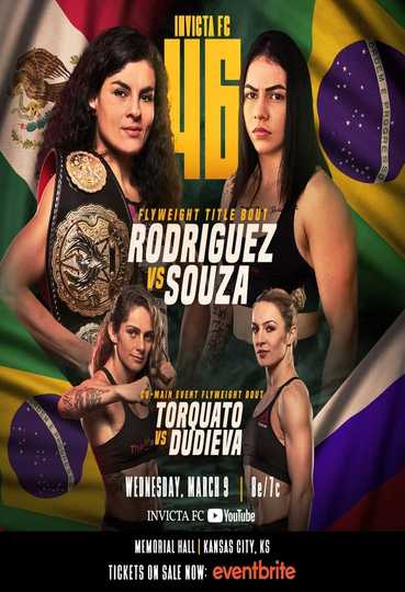 Invicta FC 46 Rodríguez vs Torquato II Poster