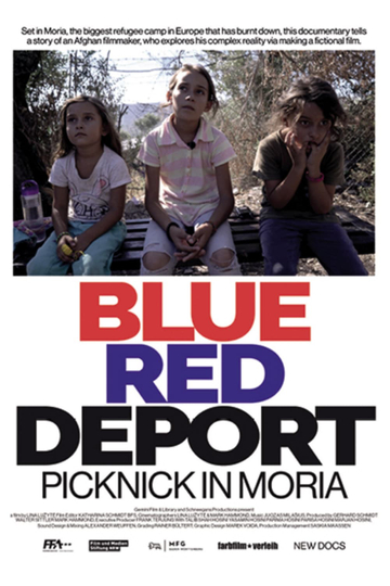 Blue / Red / Deport Poster