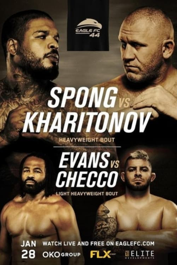 Eagle FC 44 Spong vs Kharitonov Poster