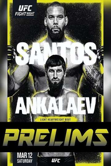 UFC Fight Night 203: Santos vs. Ankalaev - Prelims