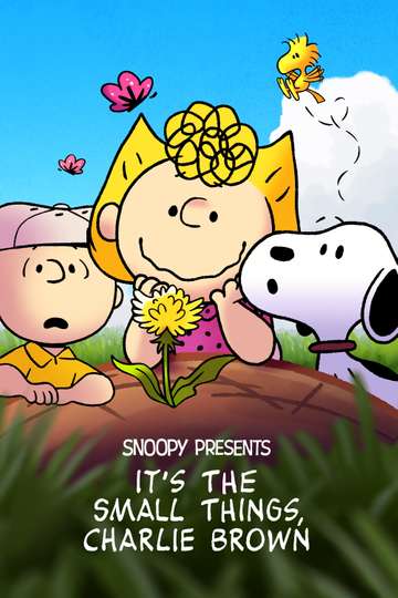 Snoopy Presents Its the Small Things Charlie Brown Poster