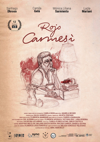 Rojo Carmesí Poster