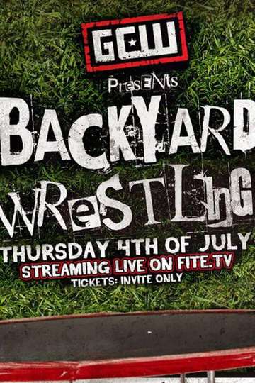 GCW Backyard Wrestling Poster