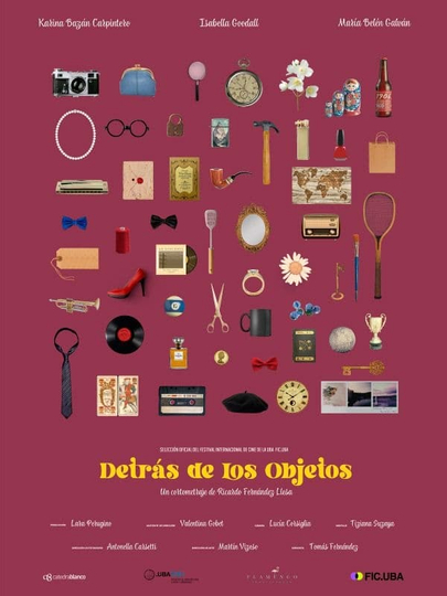 Detrás de los Objetos Poster