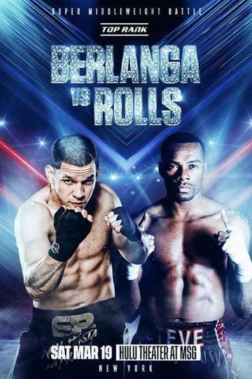 Edgar Berlanga vs Steve Rolls Poster