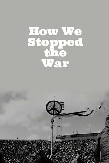 How We Stopped the War Poster