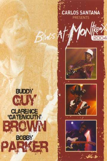 Carlos Santana Presents Blues at Montreux 2004 Poster