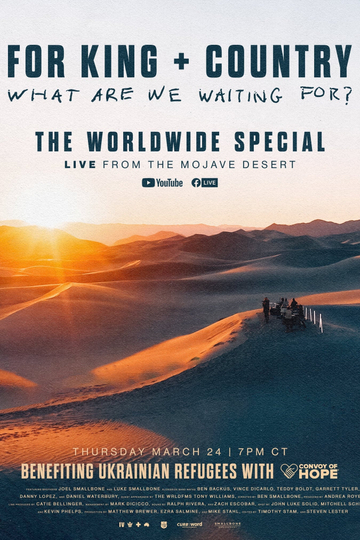 For King & Country - What Are We Waiting For? - The Worldwide Special Poster