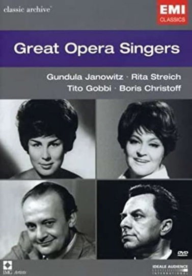 Great Opera Singers  Gundula Janowitz Rita Streich Tito Gobbi Boris Christoff