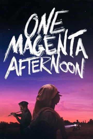 One Magenta Afternoon Poster