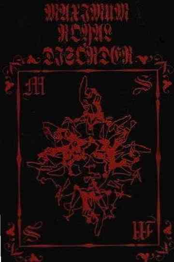 the GazettE STANDING TOUR 2005 FINAL MRD AT 2005417 SHIBUYA PUBLIC HALL Poster