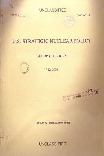 US Strategic Nuclear Policy Poster