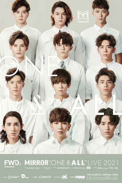 MIRROR "ONE & ALL" LIVE 2021 poster