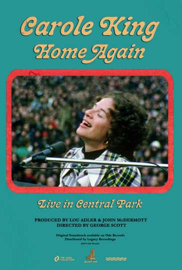 Carole King: Home Again - Live in Central Park Poster