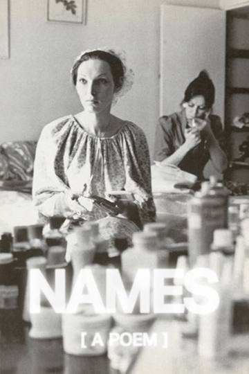 names [a poem] Poster