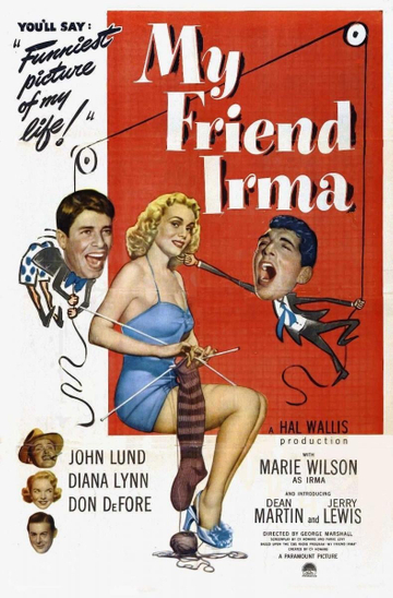 My Friend Irma Poster