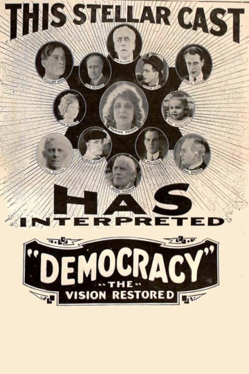 Democracy: The Vision Restored Poster