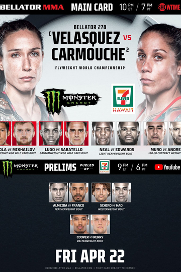 Bellator 278: Velasquez vs. Carmouche Poster