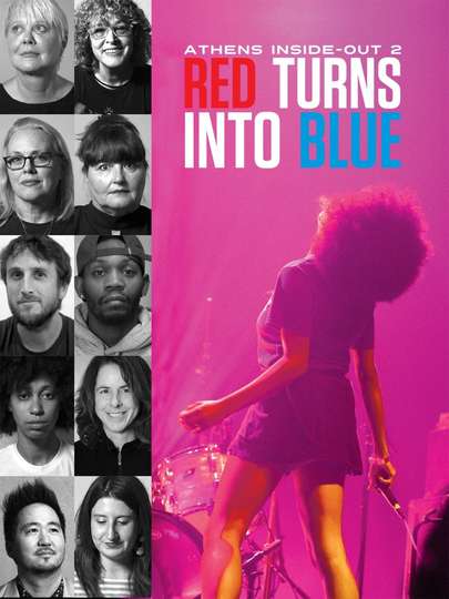 Red Turns Into Blue Athens InsideOut 2 Poster