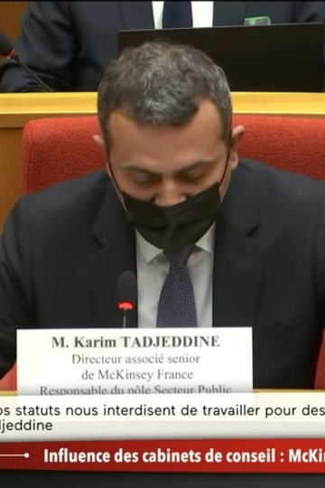 Influence des cabinets de conseil  McKinsey devant la commission denquête du Sénat