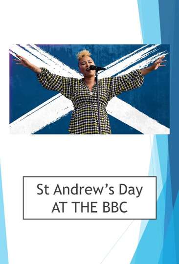 St Andrews Day at the BBC Poster