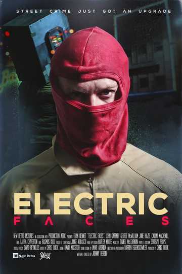 Electric Faces Poster