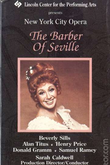 New York City Opera The Barber of Seville Poster