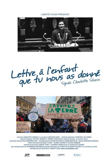 Lettre à l'enfant que tu nous as donné Poster