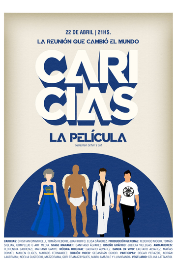 Caricias: La película Poster