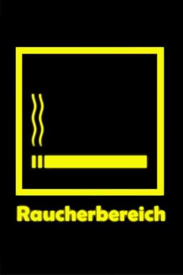 Raucherbereich - Social Poster