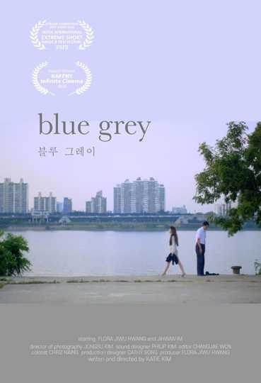 Blue Grey Poster