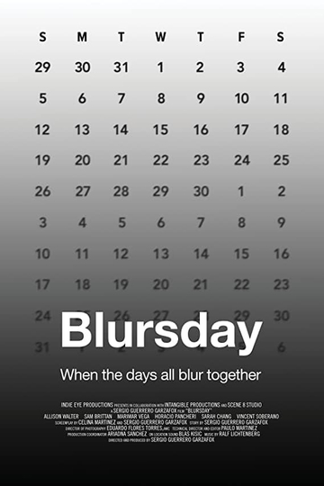 Blursday Poster