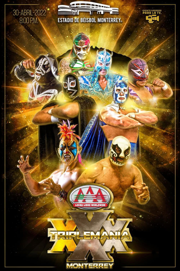 AAA Triplemania XXX: Monterrey Poster