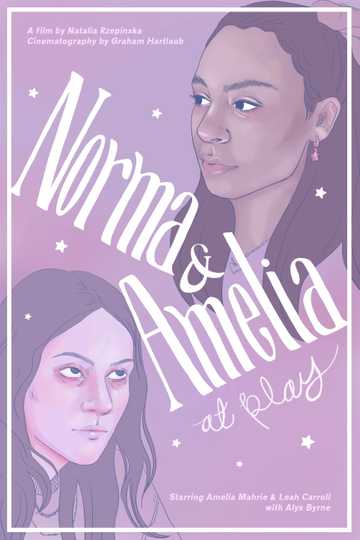 Norma and Amelia at Play Poster