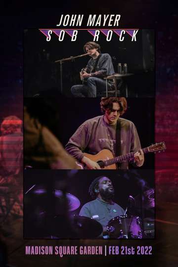 John Mayer live at Madison Square Garden - 21 Feb 2022 Poster