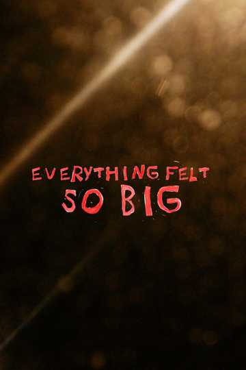 EVERYTHING FELT SO BIG Poster