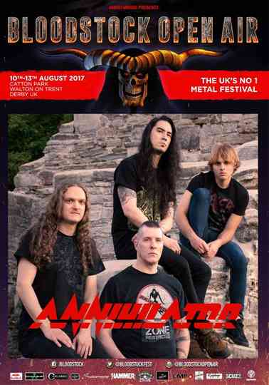 Annihilator Bloodstock Open Air 2017