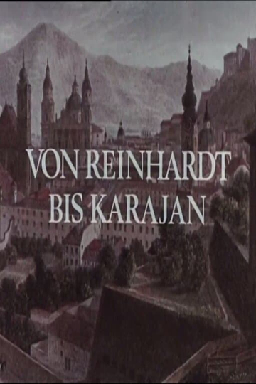 Von Reinhardt bis Karajan - 50 Jahre Salzburger Festspiele Poster