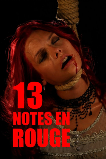 13 Notes in Red Poster