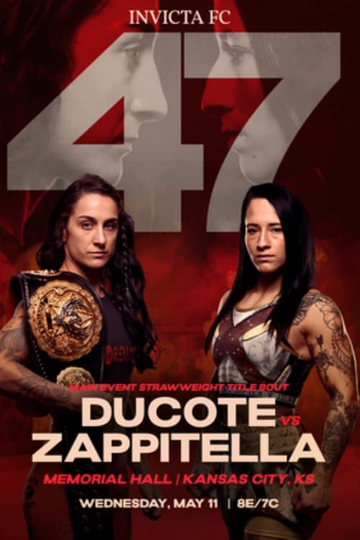 Invicta FC 47 Ducote vs Zappitella Poster